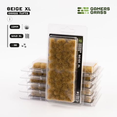 Beige XL 12mm Tufts Wild XL