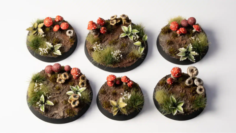 Basing Bits - Forest Mushrooms