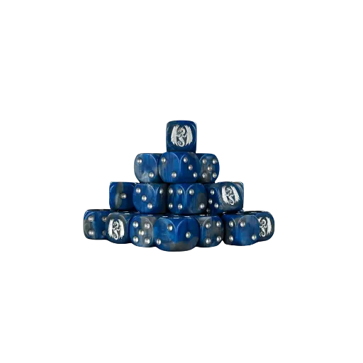 Storm Dragon Dice 16mm Square (25 Stück)