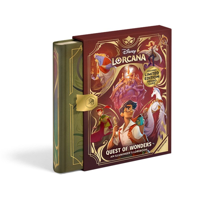 Preorder - Disney Lorcana TCG - Lorebook: Quest of Wonders - EN