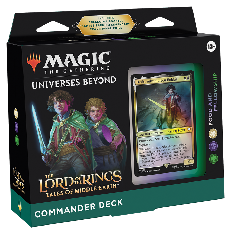 The Lord of the Rings: Tales of Middle-earth Commander Deck - Food and Fellowship (ENG)