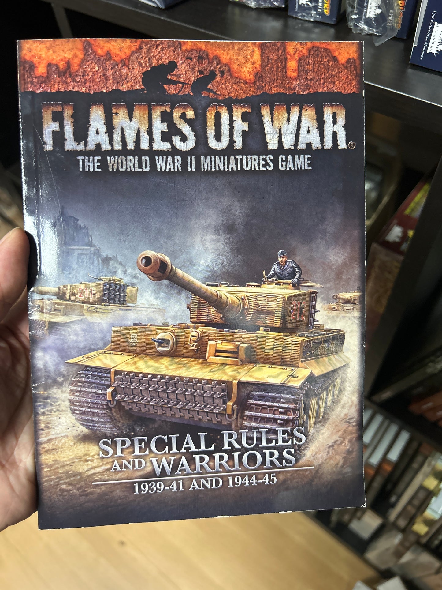 Flames Of War Streitkräfte Buch (Forces Book in German DIN A4)