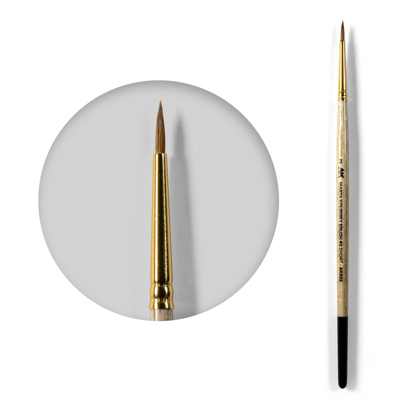 MARTA KOLINSKY BRUSH #2 SHORT