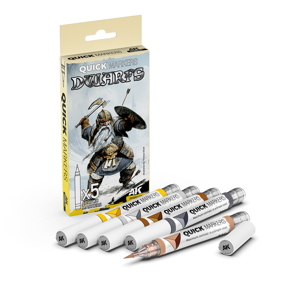 Dwarfs Quick Markers Set