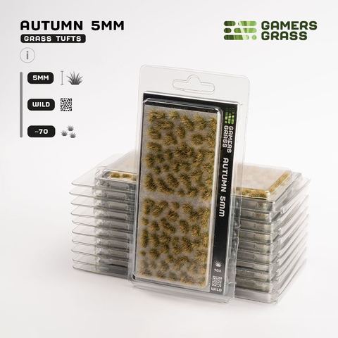 Autumn 5mm Tufts (Wild)