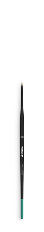 Natural Hair Brush No. 3/0 - Pro Modeler