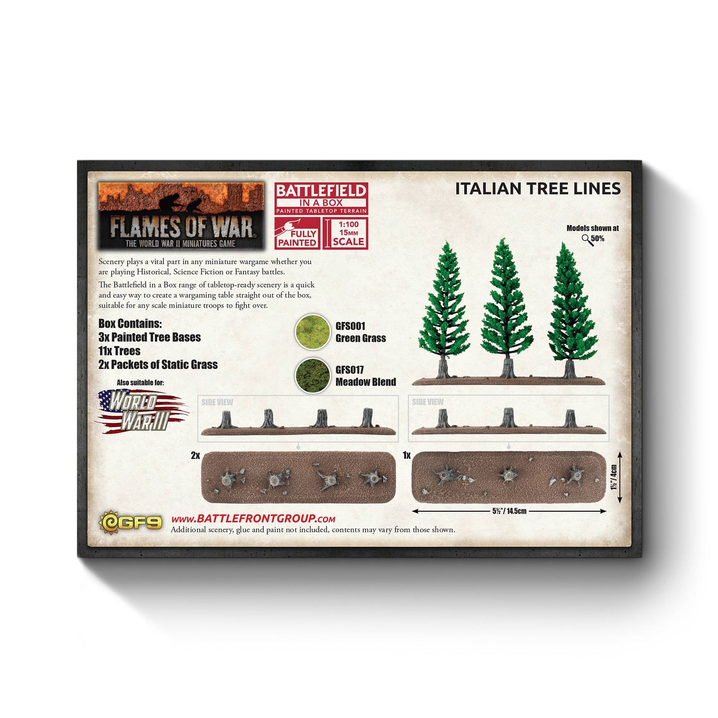 Preorder - Italian Tree Lines (x3)