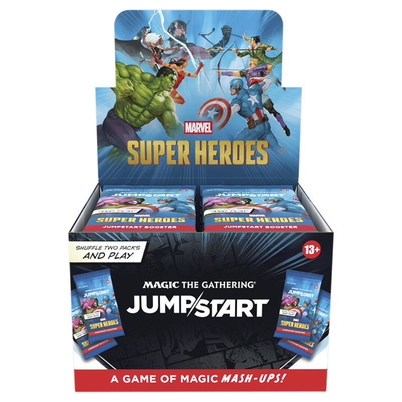Magic TCG - Marvel Super Heroes Jumpstart Booster Display (24 Boosters) - DE