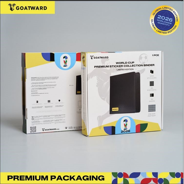 World Cup 26 | 2026 Premium Sticker Collection Binder - Limited Units