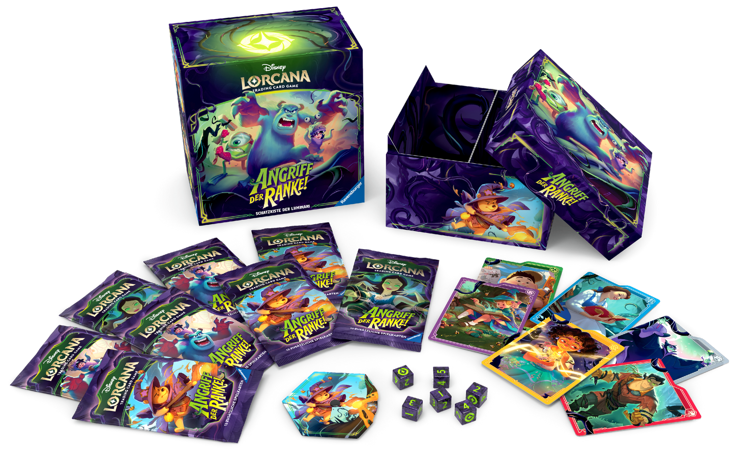 Preorder - Disney Lorcana TCG - Angriff der Ranke! Schatzkiste der Luminari - DE