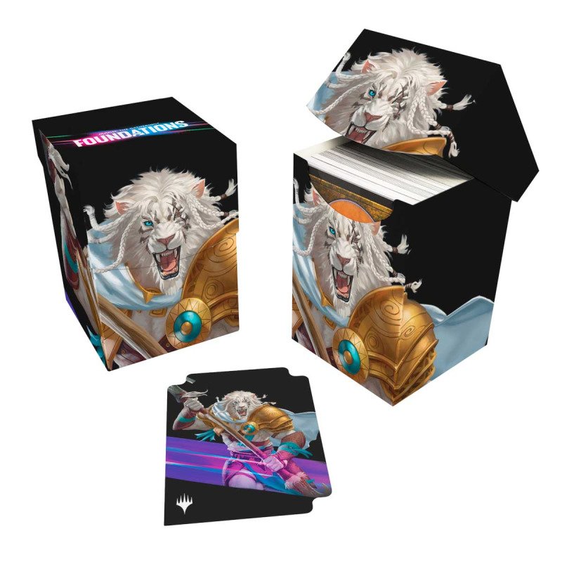 UP - Magic: The Gathering: 100+ Deck Box: Foundations: Light