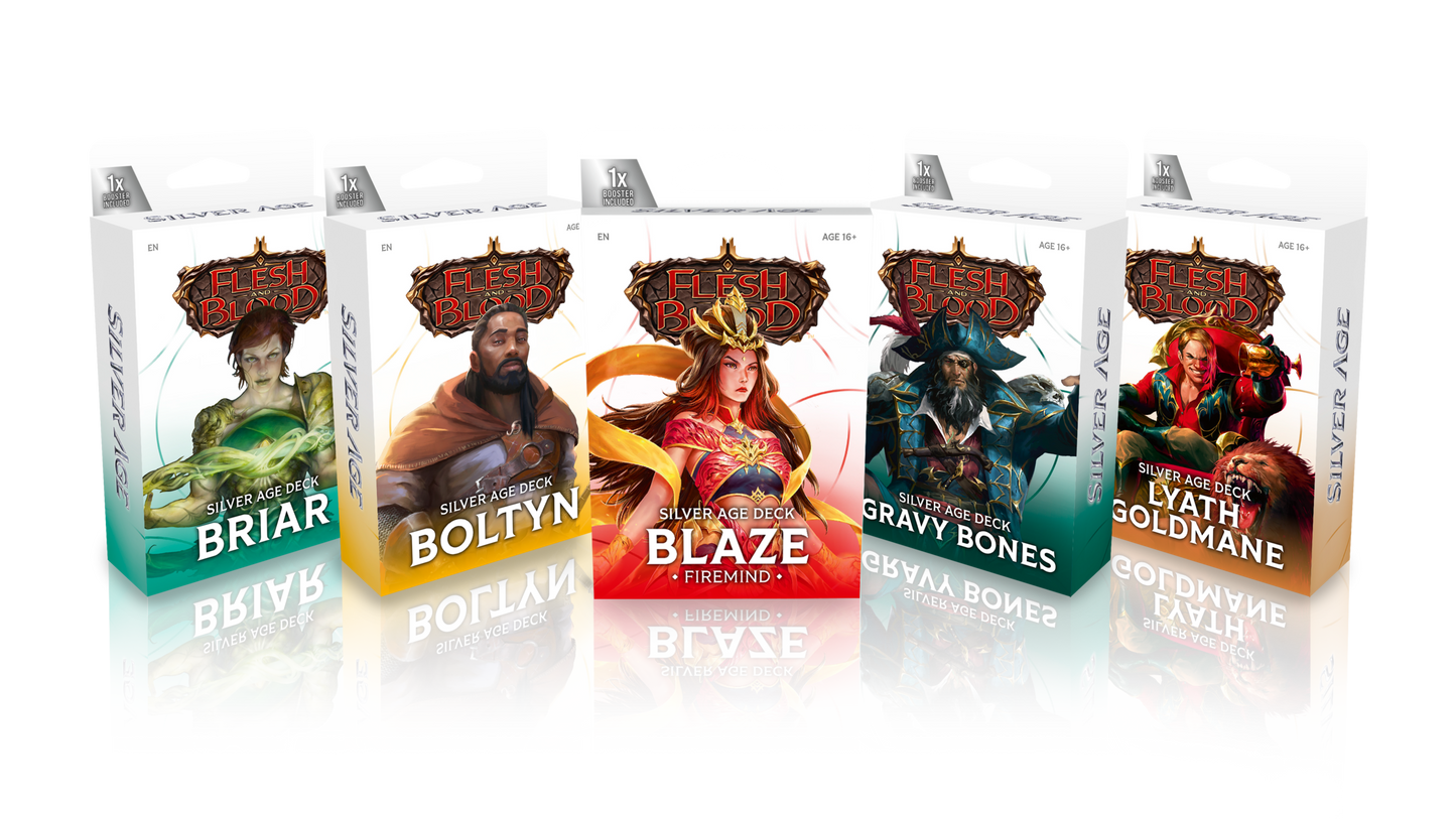 Flesh and Blood TCG - Silver Age: Chapter 3 Display (10 decks) - EN