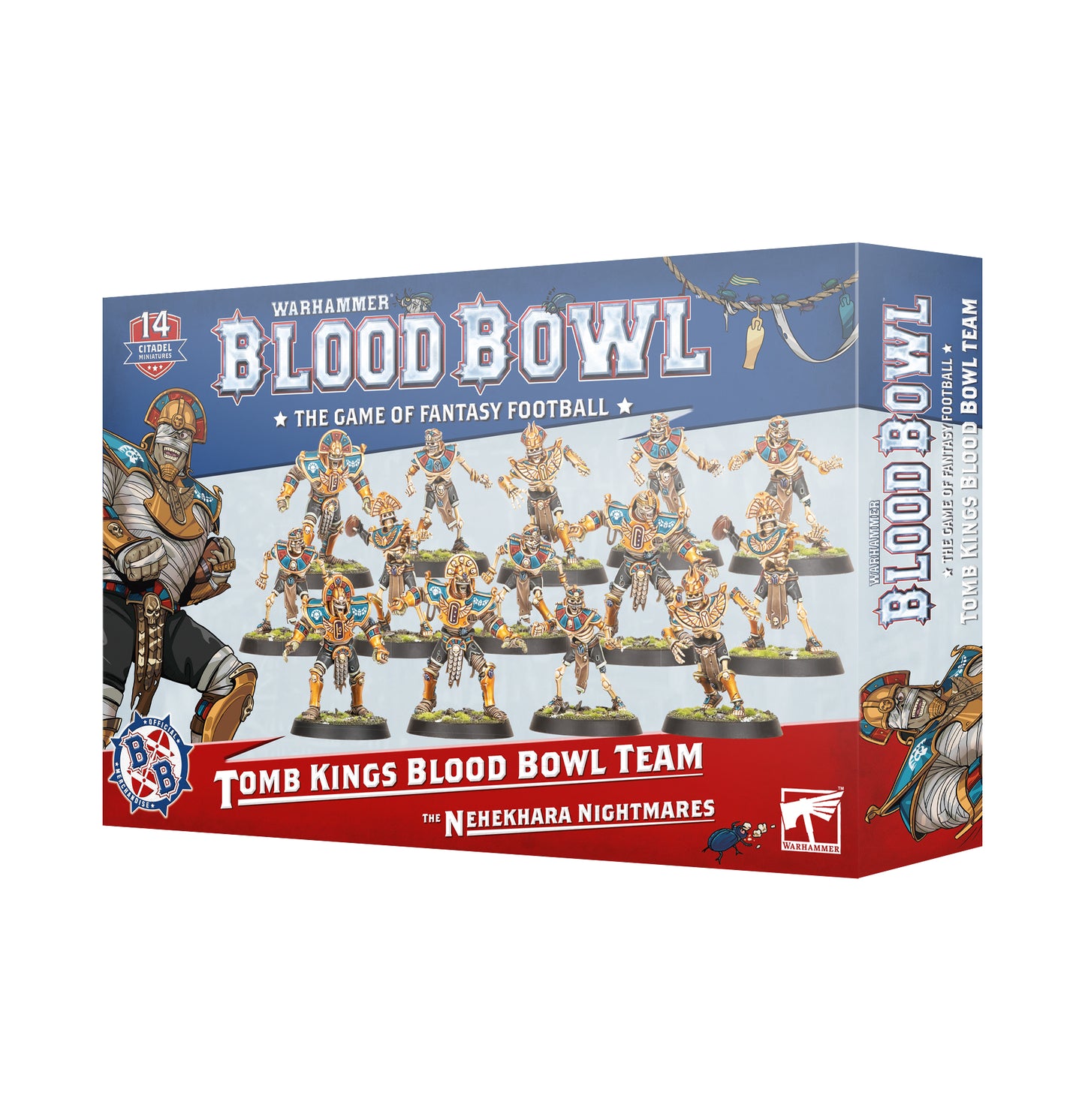 Gruftkönige-Team für Blood Bowl: Die Nehekhara Nightmares