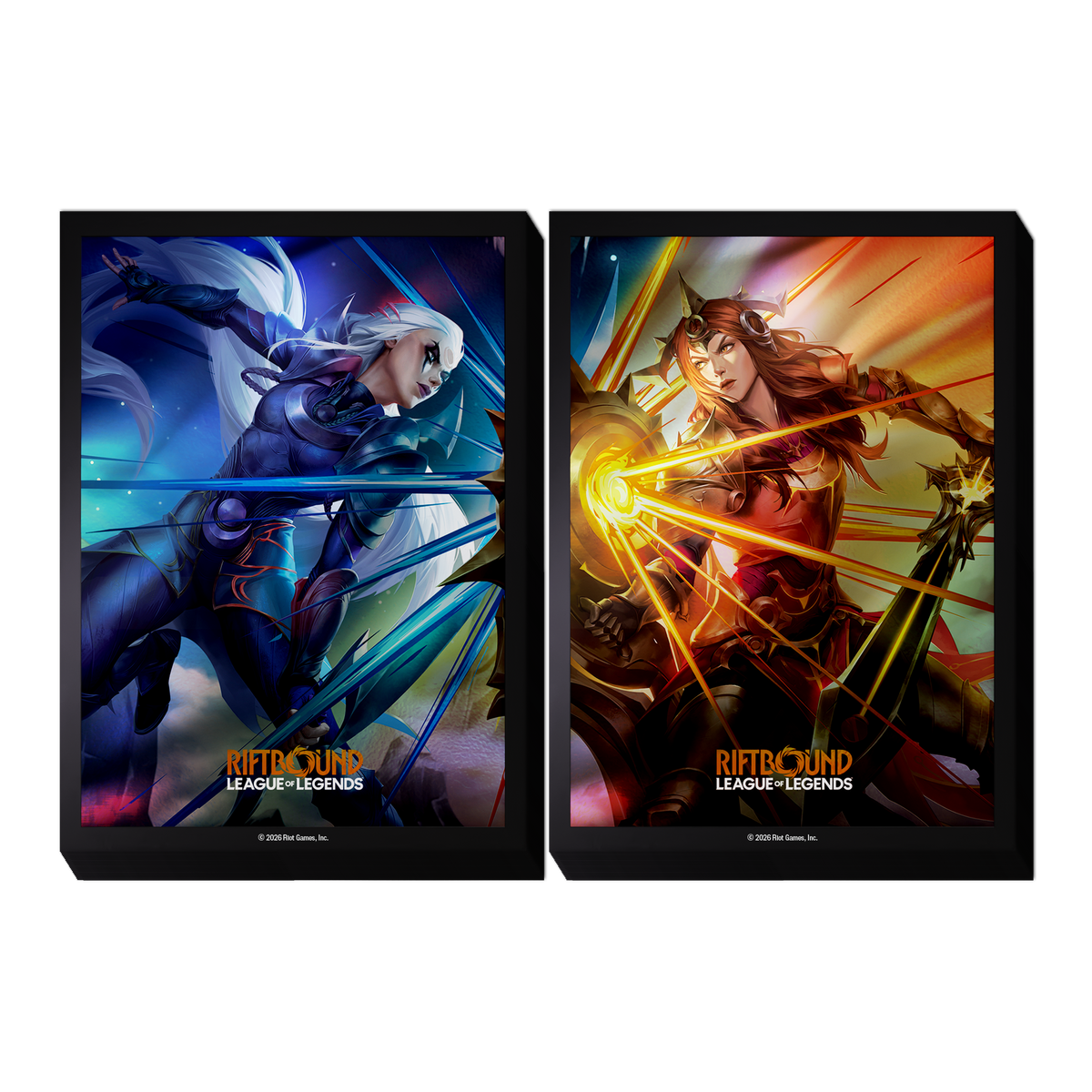 Riftbound: League of Legends TCG - Vendetta Art Sleeves: Diana vs Leona