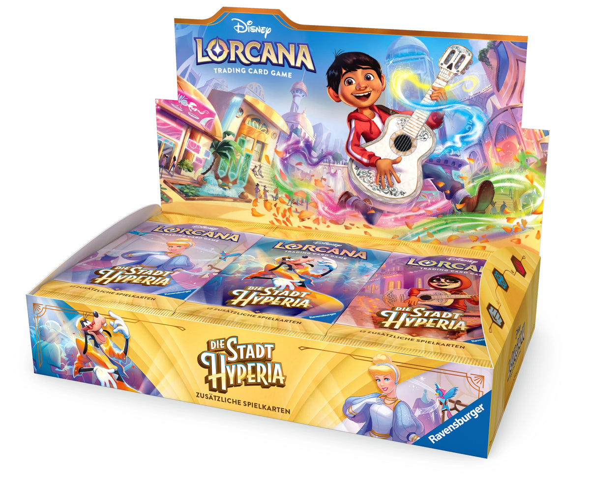 Preorder - Lorcana: Die Stadt Hyperia Display (24 Booster) - DE - TCG