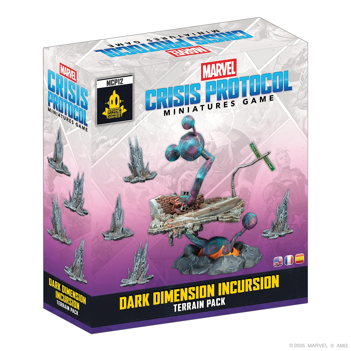 Preorder - Marvel: Crisis Protocol – Dark Dimension Incursion Terrain Pack (Online Only)