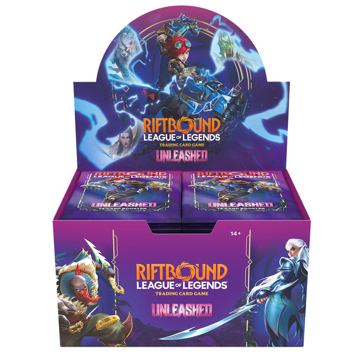 Riftbound League of Legends TCG - Unleashed Display (24 packs)