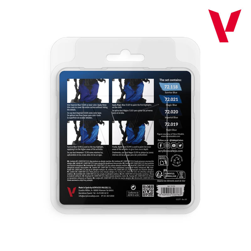 Game Color: Blue Color Set