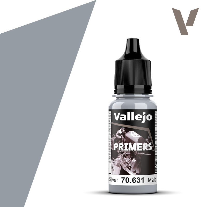 Vallejo Surface Primer Chainmail Silver 17ml