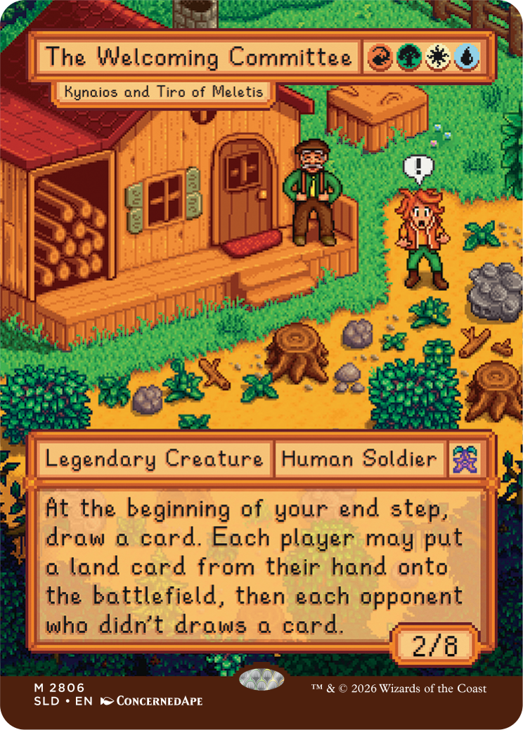 Preorder - Magic TCG - Secret Lair x Stardew Valley: Welcome to Stardew Valley (Non-Foil) -WPN exklusiv