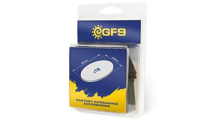 Oval MDF Bases 60mm x 35mm (18)