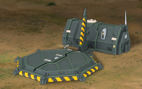 Gothic Sector: Legion Chapel Barracks (x1)