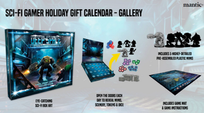 Deep Space Pest Control Holiday Gift Calendar