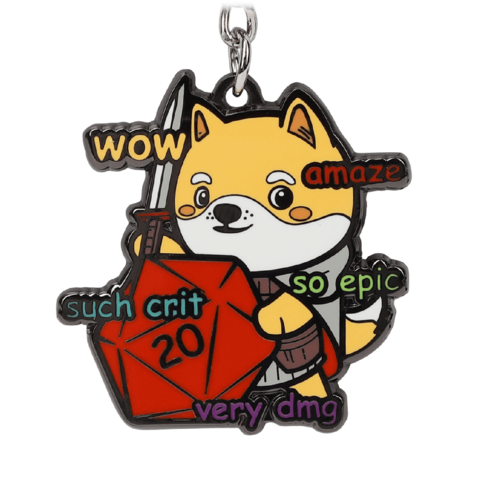 Much Crit Keychain