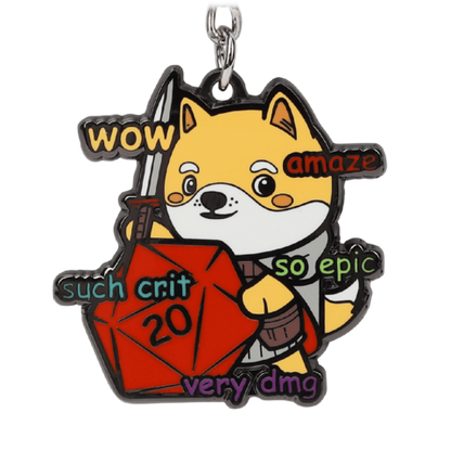Much Crit Keychain