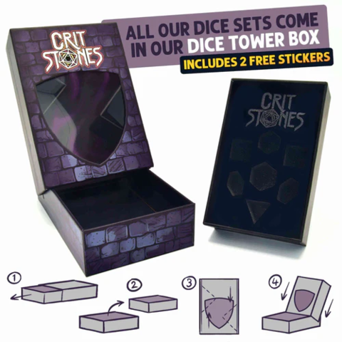 Spring Romance Sharp Edge Resin RPG Dice Set