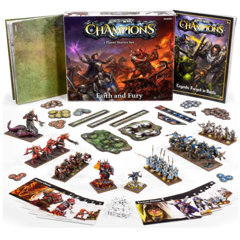 Kings of Wars Champions Faith & Fury 2-Player Set - DE
