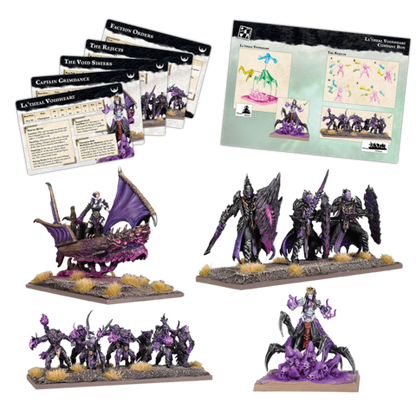 Preorder - Kings of Wars Champions La'theal Voidheart Company Box