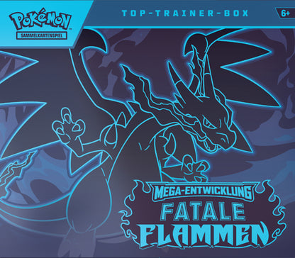 Preorder -Pokemon ME02 Fatale Flammen Top-Trainer-Box