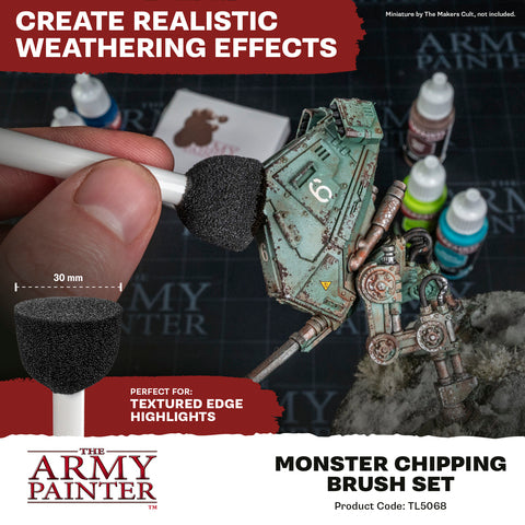 Monster Chipping Brush Set