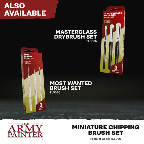 Miniature Chipping Brush Set