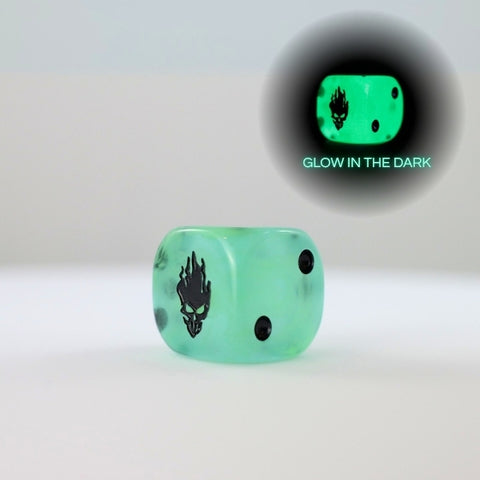 Spectral Glow D6 Fantasy Dice 20Stk