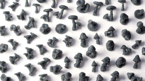 Basing Bits - Forest Mushrooms
