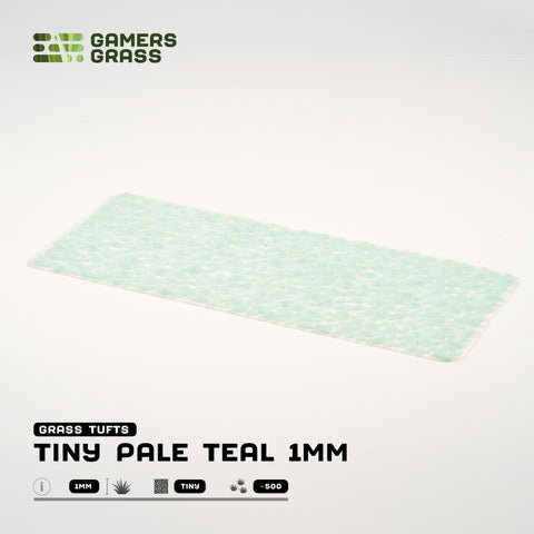 Tiny Pale Teal 1mm