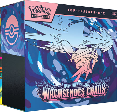 Pokemon TCG ME04 Top-Trainer-Box Wachsendes Chas