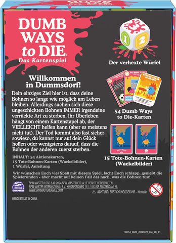 Dumb Ways to Die Kartenspiel