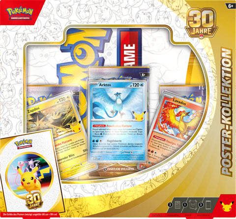 Preorder - Pokemon 30 Jahre Poster-Kollektion