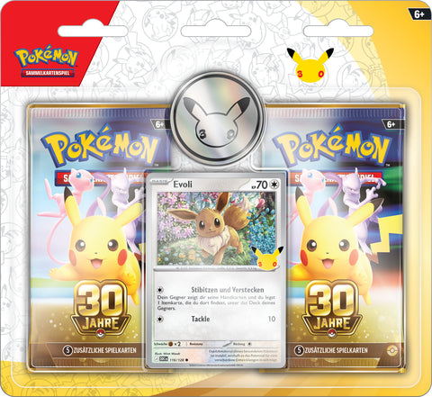 Preorder - Pokemon 30 Jahre 2-Pack Blister