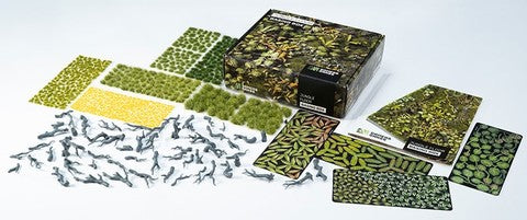 Preorder -  Boxed Sets - Jungle Floor Basing Box