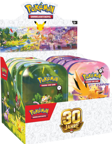 Preorder - Pokemon TCG 30 Jahre Mini-Tin (1 Stück)