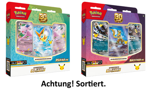 Preorder - Pokemon TCG 30 Jahre Ultra Kampfdeck Tag/Nacht (1 Stück)