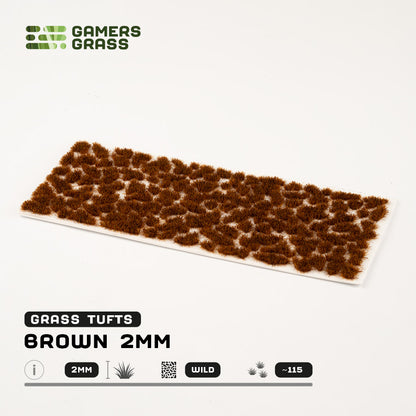 Brown 2mm Tufts