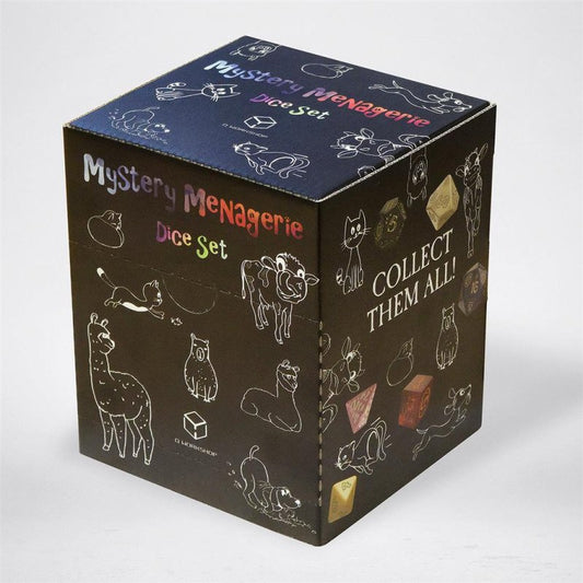 Q Workshop - Box of 12 Mystery Menagerie Dice Sets