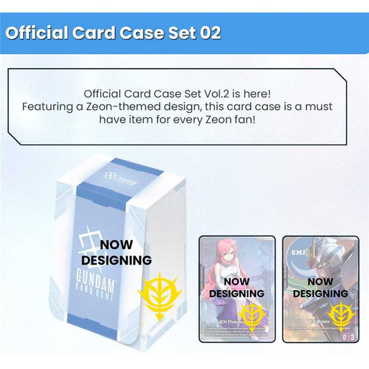 Preorder - Gundam Card Game Official Deck Case 02 TCG