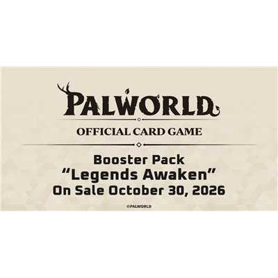 Preorder - Booster Box Palworld BP02 Legends Awaken (12 Booster) ENG TCG
