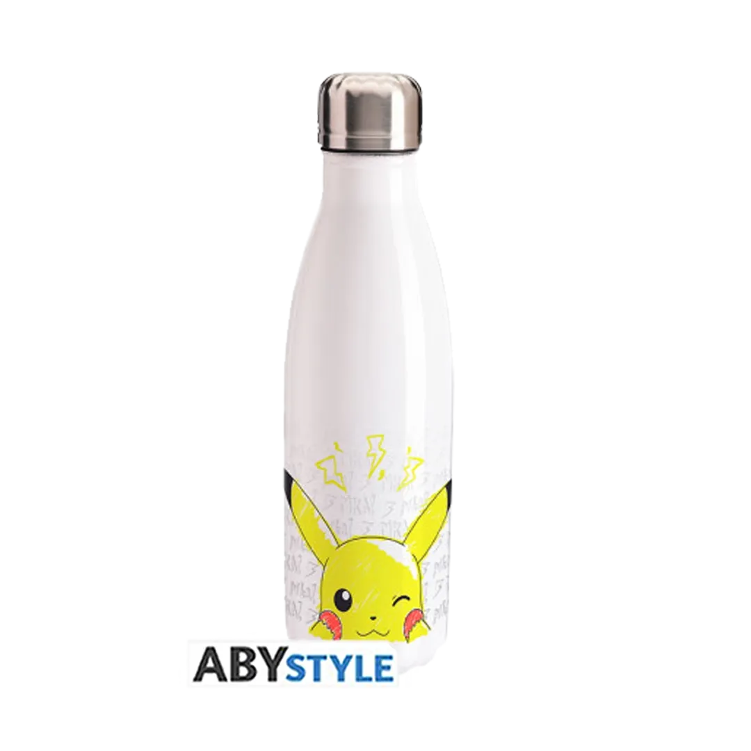 Abysse | Pokémon Pikachu Scribble | Water Bottle